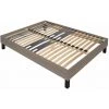 ALTOBUY FACILKIT - Sommier Démontable 140x190cm Aspect Naturel - Marron Clair -Sommier Soldes 27056343 1