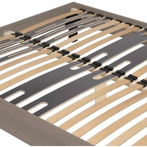 ALTOBUY FACILKIT - Sommier Démontable 140x190cm Aspect Naturel - Marron Clair 4 ALTOBUY FACILKIT - Sommier Démontable 140x190cm Aspect Naturel - Marron Clair – Image 2