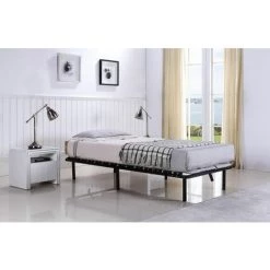 CADENTRO Sommier à Lattes + 6 Pieds 100x200 Cm -Sommier Soldes 27287588 3