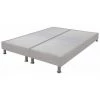 EBAC LITERIE Sommier Tapissier + Jeu De Pieds 80+80x200 Omega Tissu Lin 18 Lattes - Lin -Sommier Soldes 27324903 1