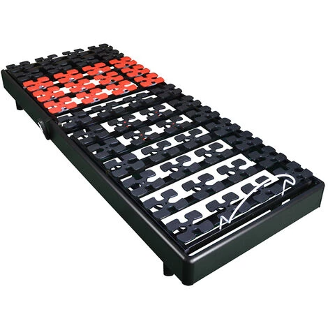 BELLECOUR LITERIE | Sommier électrique SUPERFLEX 90x200 Cm | Plots - Noir 4 BELLECOUR LITERIE | Sommier électrique SUPERFLEX 90x200 Cm | Plots - Noir – Image 2