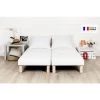 BYSOMMIFLEX Sommier Tapissier 180x200cm (90x200x2) Blanc 2 BYSOMMIFLEX Sommier Tapissier 180x200cm (90x200x2) Blanc -Sommier Soldes 28263011 1