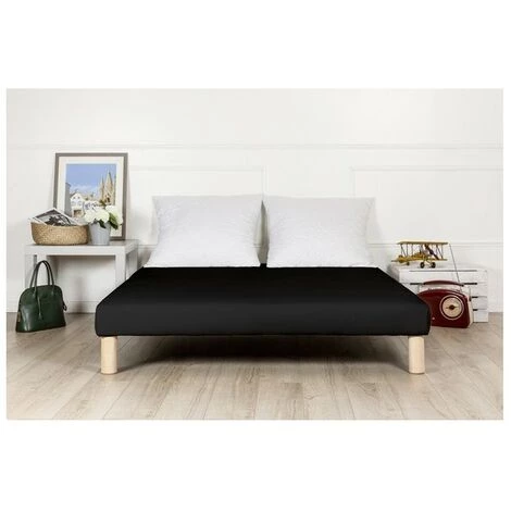 BYSOMMIFLEX Sommier120x190cm Noir Fabrique En France Avec Pieds 4 BYSOMMIFLEX Sommier120x190cm Noir Fabrique En France Avec Pieds – Image 2