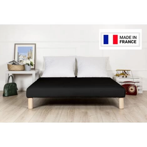 BYSOMMIFLEX Sommier Tapissier 130x190cm Noir Fabrique En France 3 BYSOMMIFLEX Sommier Tapissier 130x190cm Noir Fabrique En France