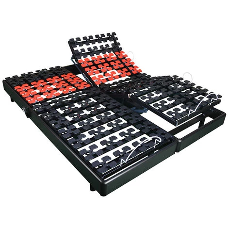 BELLECOUR LITERIE | Jeu De 2 Sommiers électriques SUPERFLEX 180x200 Cm | Plots - Noir 4 BELLECOUR LITERIE | Jeu De 2 Sommiers électriques SUPERFLEX 180x200 Cm | Plots - Noir – Image 2