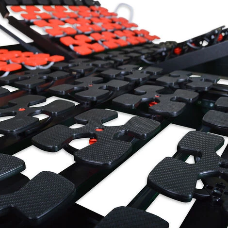 BELLECOUR LITERIE | Jeu De 2 Sommiers électriques SUPERFLEX 180x200 Cm | Plots - Noir 6 BELLECOUR LITERIE | Jeu De 2 Sommiers électriques SUPERFLEX 180x200 Cm | Plots - Noir – Image 4