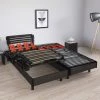 BELLECOUR LITERIE | Jeu De 2 Sommiers électriques BODYSOFT 140x190 Cm | Lattes & Plots - Noir 1 BELLECOUR LITERIE | Jeu De 2 Sommiers électriques BODYSOFT 140x190 Cm | Lattes & Plots - Noir -Sommier Soldes 28263510 1