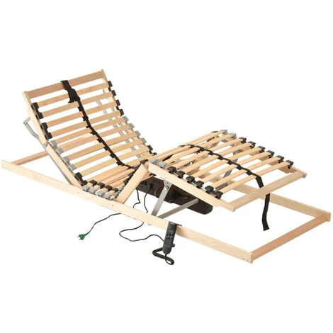 ASUPERMALL Sommier A Lattes Electrique Avec 28 Lattes 7 Zones 70x200 Cm 3 ASUPERMALL Sommier A Lattes Electrique Avec 28 Lattes 7 Zones 70x200 Cm