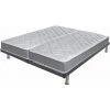 EBAC LITERIE Ensemble Relaxation Manuel SB28 + Matelas Mousse Wave - 3 Zones - 140x190 - Gris - Gris/Taupe/Anthracite -Sommier Soldes 28908357 1
