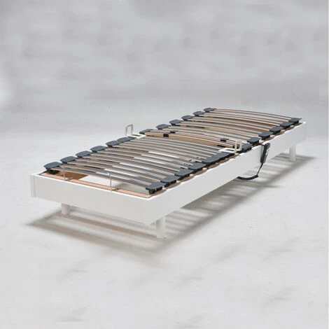 LE QUAI DES AFFAIRES Sommier Relaxation électrique FLEXPUR 80x200 / Blanc/ 200x78x33 5 LE QUAI DES AFFAIRES Sommier Relaxation électrique FLEXPUR 80x200 / Blanc/ 200x78x33 – Image 3