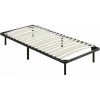 ALTOBUY ALTOMAX - Sommier Démontable 18 Lattes 90x190cm + 6 Pieds - Noir