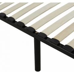 ALTOBUY ALTOMAX - Sommier Démontable 18 Lattes 90x190cm + 6 Pieds - Noir 11 ALTOBUY ALTOMAX - Sommier Démontable 18 Lattes 90x190cm + 6 Pieds - Noir -Sommier Soldes 29401455 5