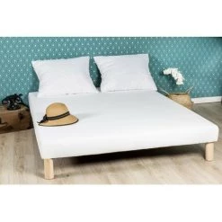 BYSOMMIFLEX Sommier Tapissier 90x200cm Fabrique En France Pieds Offert 7 BYSOMMIFLEX Sommier Tapissier 90x200cm Fabrique En France Pieds Offert -Sommier Soldes 31557842 3
