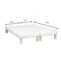 BYSOMMIFLEX Sommier Tapissier 140x200cm (70x200x2) 6 BYSOMMIFLEX Sommier Tapissier 140x200cm (70x200x2) -Sommier Soldes 31557869 2