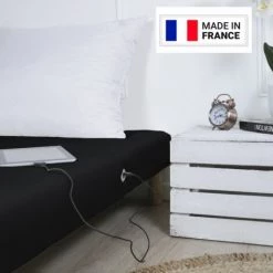 BYSOMMIFLEX Sommier Tapissier 140x200cm Avec Port Usb Français