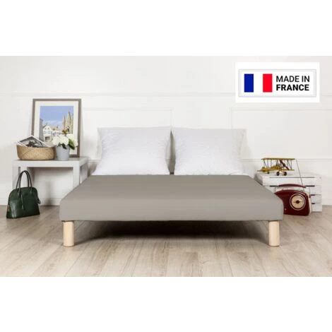 BYSOMMIFLEX Sommier Tapissier 90x200cm Gris Fabrique France 3 BYSOMMIFLEX Sommier Tapissier 90x200cm Gris Fabrique France