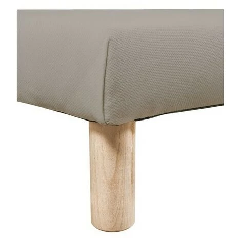 BYSOMMIFLEX Sommier Tapissier 90x200cm Gris Fabrique France 4 BYSOMMIFLEX Sommier Tapissier 90x200cm Gris Fabrique France – Image 2