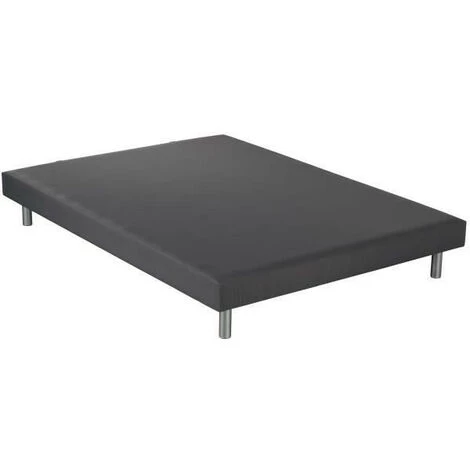 CREASOM Hinoki Sommier 160 X 200 - 14 Lattes Fixes - Gris 4 CREASOM Hinoki Sommier 160 X 200 - 14 Lattes Fixes - Gris – Image 2