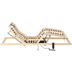 TRUE DEAL Sommier à Lattes électrique Avec 28 Lattes 7 Zones 100x200 Cm 9 TRUE DEAL Sommier à Lattes électrique Avec 28 Lattes 7 Zones 100x200 Cm -Sommier Soldes 32136627 3