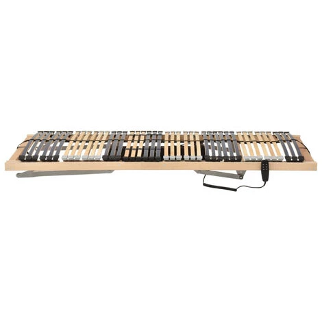 ASUPERMALL Sommier A Lattes Electrique Avec 42 Lattes 7 Zones 100x200 Cm 7 ASUPERMALL Sommier A Lattes Electrique Avec 42 Lattes 7 Zones 100x200 Cm – Image 5