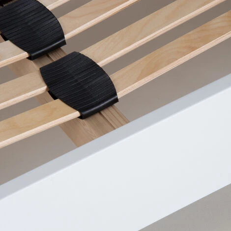 MAISON AUBERTIN Sommier à Lattes En KIT- Bois - Couleur Blanche 140x200 CM 6 MAISON AUBERTIN Sommier à Lattes En KIT- Bois - Couleur Blanche 140x200 CM – Image 4