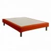 SOMEO Cache-sommier Intégral 100% Coton Terracotta 160x200 - Orange 1 SOMEO Cache-sommier Intégral 100% Coton Terracotta 160x200 - Orange -Sommier Soldes 34745026 1