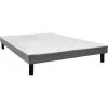 SOMMIER FIXE 80x200 DUVIVIER SOMTAP-0820-SGRIS - Gris -Sommier Soldes 35547963 1