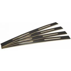 ALTOBUY ALTOZONE - Lot De 4 Lattes Epaule 78cm Pour Sommier Largeur 80 Ou 160cm - Gris Anthracite