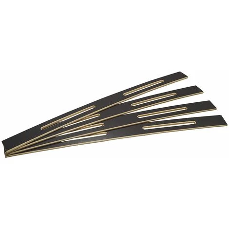 ALTOBUY ALTOZONE - Lot De 4 Lattes Epaule 78cm Pour Sommier Largeur 80 Ou 160cm - Gris Anthracite 3 ALTOBUY ALTOZONE - Lot De 4 Lattes Epaule 78cm Pour Sommier Largeur 80 Ou 160cm - Gris Anthracite