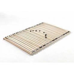 Paris Prix - Sommier Enfant "26 Lattes" 140x200cm Beige