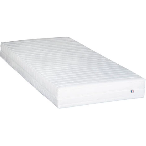 OLYMPE LITERIE | Pack Prêt à Dormir EGIO 90x190 Cm | Matelas Latex Like + Sommier Métal + Accessoires - Blanc 4 OLYMPE LITERIE | Pack Prêt à Dormir EGIO 90x190 Cm | Matelas Latex Like + Sommier Métal + Accessoires - Blanc – Image 2