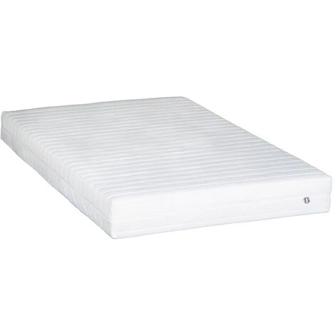 OLYMPE LITERIE | Pack Prêt à Dormir EGIO 140x190 Cm | Matelas Latex Like + Sommier Métal + Accessoires - Blanc 4 OLYMPE LITERIE | Pack Prêt à Dormir EGIO 140x190 Cm | Matelas Latex Like + Sommier Métal + Accessoires - Blanc – Image 2