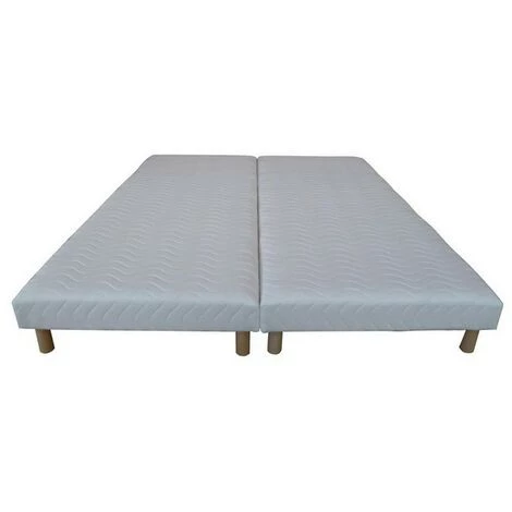 UMBERTO RAVELLI Ensemble 2 Sommiers 90 X 200 Cm Avec Pieds 3 UMBERTO RAVELLI Ensemble 2 Sommiers 90 X 200 Cm Avec Pieds
