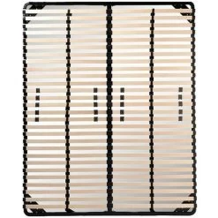 PAOLO COLLANER Sommier à Lattes Multiplis Résistant Fermeté Réglable 140X200 Cm