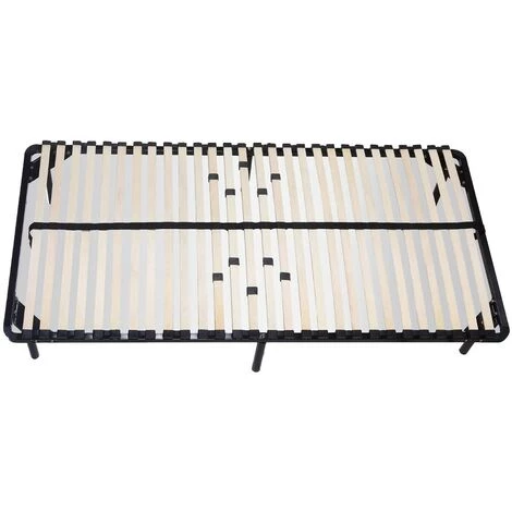 PAOLO COLLANER Sommier Résistant à Lattes Réglables + Pieds Inclus 90X200 Cm 3 PAOLO COLLANER Sommier Résistant à Lattes Réglables + Pieds Inclus 90X200 Cm