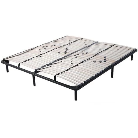 PAOLO COLLANER Sommier Résistant à Lattes Réglables + Pieds Inclus 180X200 Cm 3 PAOLO COLLANER Sommier Résistant à Lattes Réglables + Pieds Inclus 180X200 Cm