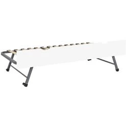 AKITEN RETAIL Sommier Gigogne Avec Façade Kala Blanc 80x190 Cm - Blanc