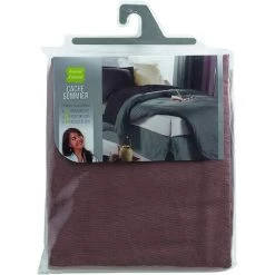 DOUCEUR D'INTÉRIEUR Douceur D'intérieur Cache Sommier Nouettes 90x190 Cm Sommina Taupe -Sommier Soldes 40025599 3