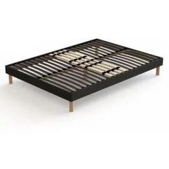 LES TENDANCES Sommier KIT 160x200 Cm - 20 Lattes - Réglable - SOMKIT