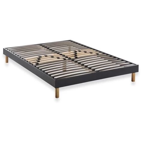 LES TENDANCES Sommier KIT 140x190 Cm - 20 Lattes - Réglable - SOMKIT 3 LES TENDANCES Sommier KIT 140x190 Cm - 20 Lattes - Réglable - SOMKIT