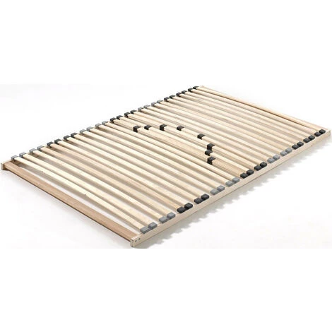 LES TENDANCES Sommier à Lattes 120x200 Cm Bois Naturel 26 Lattes Vick 3 LES TENDANCES Sommier à Lattes 120x200 Cm Bois Naturel 26 Lattes Vick