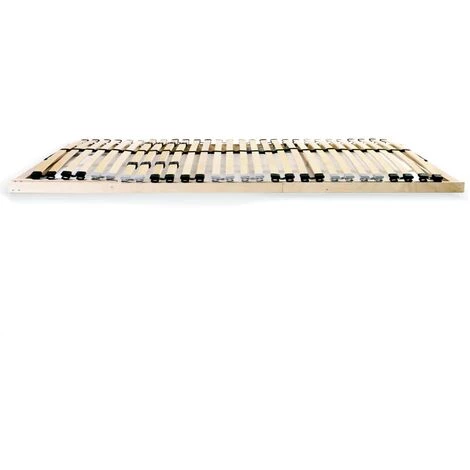 HAPPYSHOPPING Sommier A Lattes Avec 28 Lattes 7 Zones 100 X 200 Cm 6 HAPPYSHOPPING Sommier A Lattes Avec 28 Lattes 7 Zones 100 X 200 Cm – Image 4