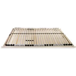 HAPPYSHOPPING Sommier A Lattes Avec 28 Lattes 7 Zones 100 X 200 Cm -Sommier Soldes 41837798 4