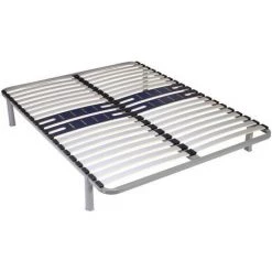 LES TENDANCES SEDAC Sommier MAXI 3 140 X 190 - Cadre A Lattes - 3 Zones De Confort