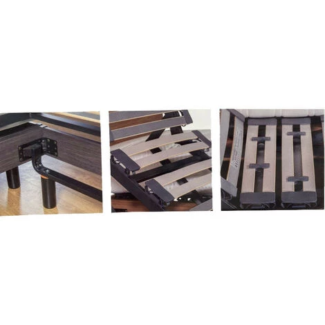 Sommier Electrique Essenzia ATRIA 90x190 Noyer Silver - Blanc 4 Sommier Electrique Essenzia ATRIA 90x190 Noyer Silver - Blanc – Image 2