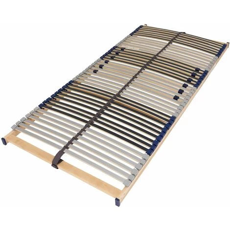 MASSIVMOEBEL24.DE Sommier Cadre à Lattes 90x200 Punktoflex Ergo 3 MASSIVMOEBEL24.DE Sommier Cadre à Lattes 90x200 Punktoflex Ergo