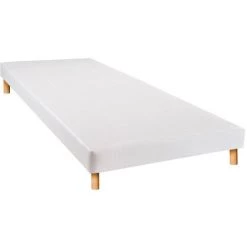 BELLECOUR LITERIE | Sommier Tapissier CAPUCINE 80x200 Cm | Epaisseur 13 Cm | Blanc (pieds Non Inclus) - Blanc 9 BELLECOUR LITERIE | Sommier Tapissier CAPUCINE 80x200 Cm | Epaisseur 13 Cm | Blanc (pieds Non Inclus) - Blanc -Sommier Soldes 45628390 4