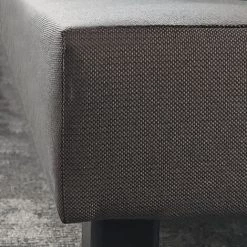 BELLECOUR LITERIE | Sommier Tapissier CAPUCINE 80x200 Cm | Epaisseur 13 Cm | Gris Anthracite (pieds Non Inclus) - Gris -Sommier Soldes 46283368 3