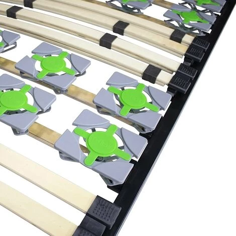 MONMOBILIERDESIGN ERGO Sommier à Lattes Ergonomique Avec Plots De Soutien 80X200 Cm 6 MONMOBILIERDESIGN ERGO Sommier à Lattes Ergonomique Avec Plots De Soutien 80X200 Cm – Image 4