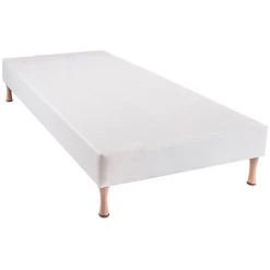 BELLECOUR LITERIE | Sommier Tapissier CONSTANTINE 90x190 Cm | Epaisseur 18 Cm | Blanc (pieds Non Inclus) - Blanc 9 BELLECOUR LITERIE | Sommier Tapissier CONSTANTINE 90x190 Cm | Epaisseur 18 Cm | Blanc (pieds Non Inclus) - Blanc -Sommier Soldes 50826460 4